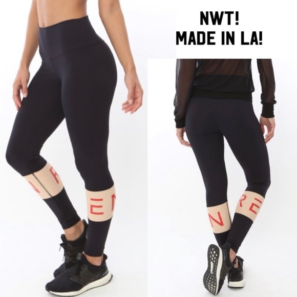 REN HIGH RISE ACTIVEWEAR BLACK FULL LENGHT LEGGING - Picture 2 of 3